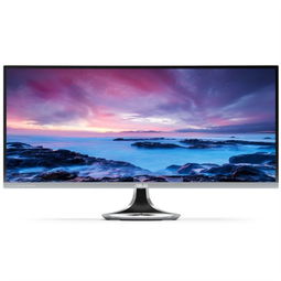 华硕mx34vq 34英寸曲面uwqhd高清 窄边框qi无线充电显示器液晶显示器产品图片1